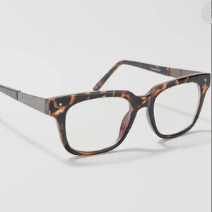 Prive Revaux Fat Cat Blue Light Reading Glasses in Caramel Tortoise
